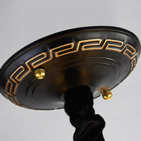 3 Lights Bowl Chandelier Light Beige Glass Traditional Pendant - Rebooters