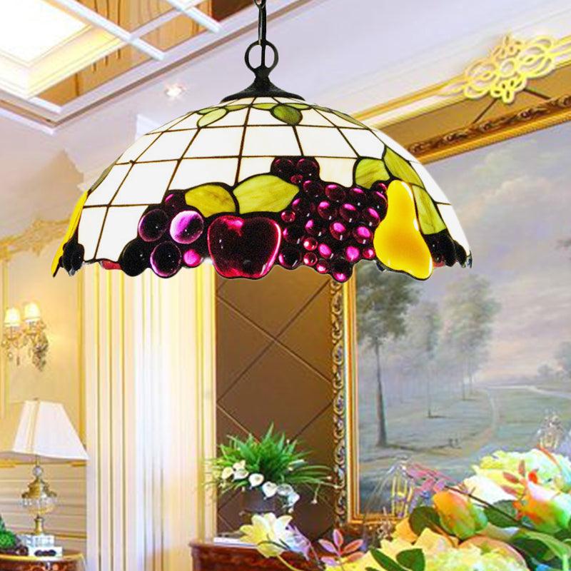 1 Head Living Room Suspension Lighting Baroque Fixture | Rebooters - Rebooters