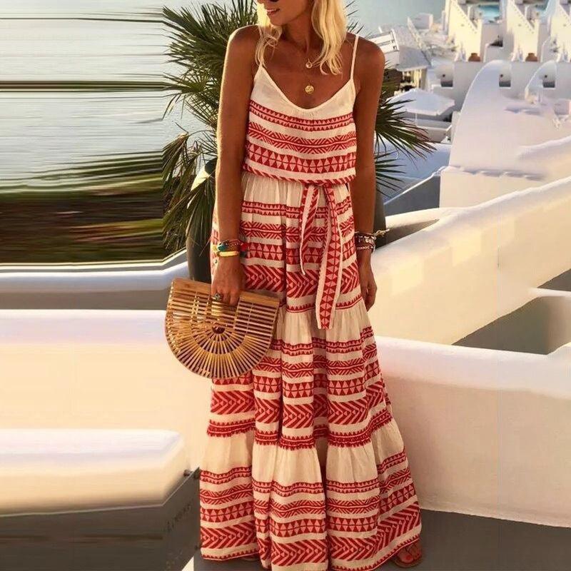 Flowy Marina Women's Maxi Dress for Effortless Summer Style Rebooters Maxi Women's Dresses