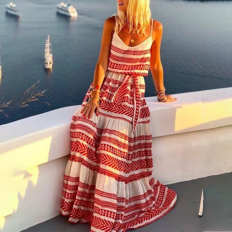 Flowy Marina Women's Maxi Dress for Effortless Summer Style Rebooters Maxi Women's Dresses