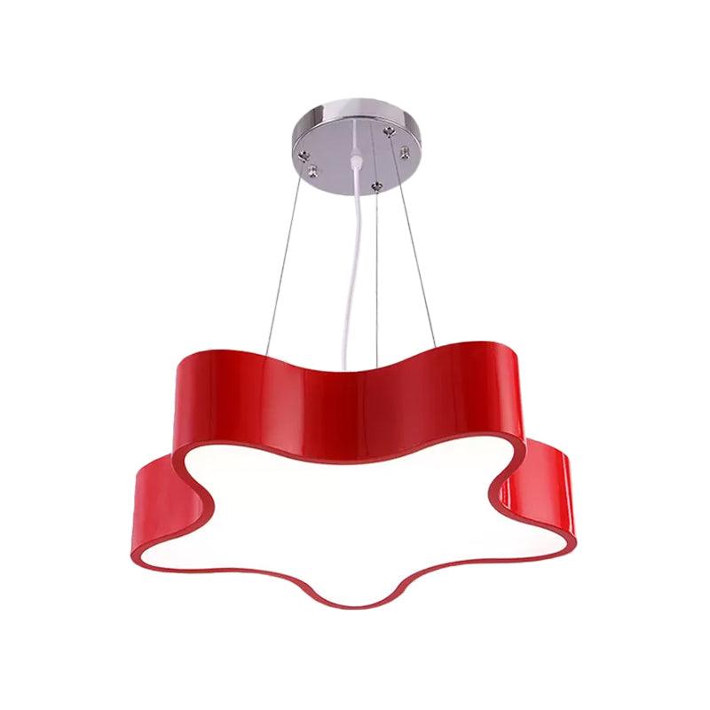 Kids LED Pendant Light Kit with Acrylic Shade Star Chandelier - Rebooters