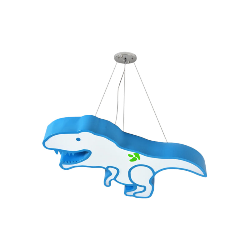 Cartoon Pterosaur Tyrannosaurus Chandelier Kids LED Light - Rebooters