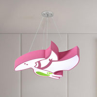 Cartoon Pterosaur Tyrannosaurus Chandelier Kids LED Light - Rebooters