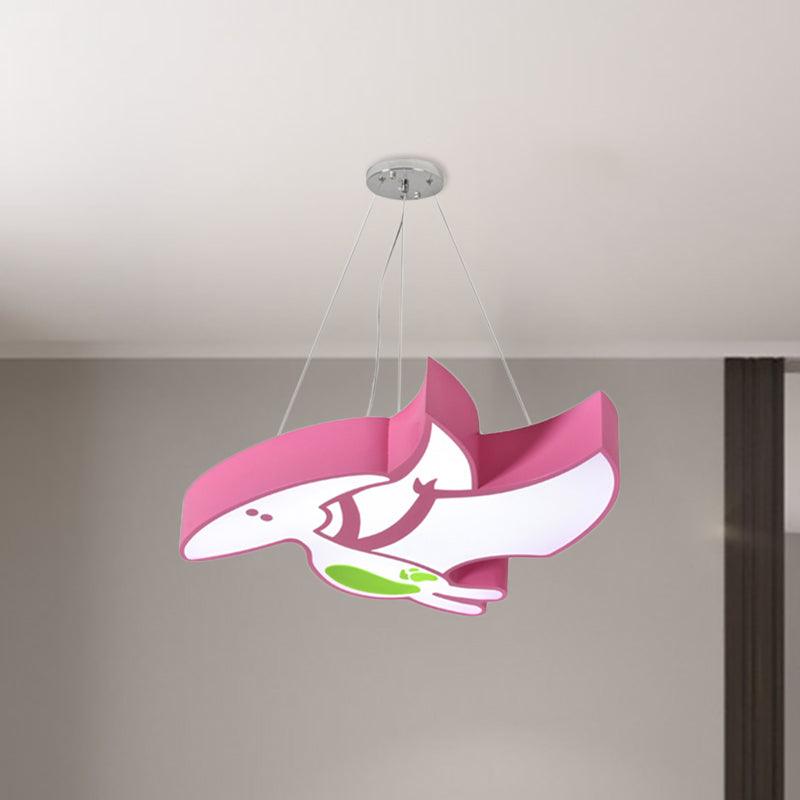 Cartoon Pterosaur Tyrannosaurus Chandelier Kids LED Light - Rebooters