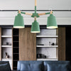 Cloth Shop Bucket Chandelier Metal 3 Lights Nordic Light - Rebooters