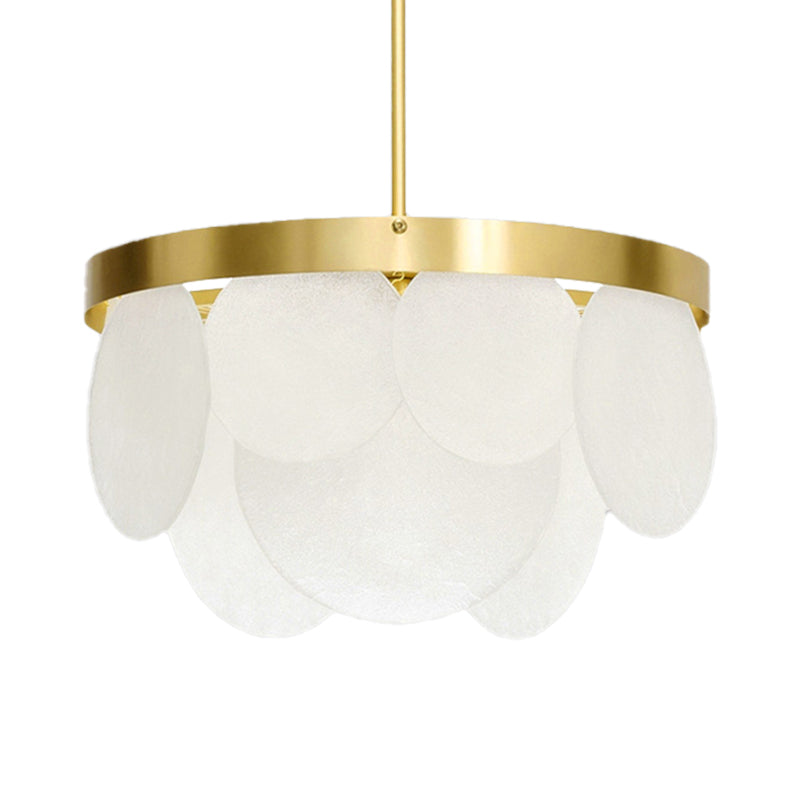 18"/23.5"/31.5" Wide Golden Round Ceiling Pendant Chandelier - Rebooters