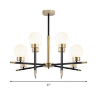 Adult Bedroom Modo Chandelier Metal Modern Suspension Light - Rebooters
