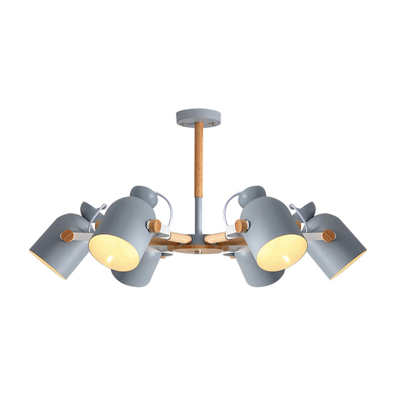 Kindergarten Classroom Cup Chandelier Rotatable Metal Light - Rebooters
