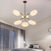 Opal Glass Ellipse Shade Pendant Light 6/8 Lights Modern Lamp - Rebooters