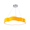 Cloud Corridor Ceiling Pendant Acrylic Macaron LED Suspension Lighting in Red Yellow Green 20.5 24.5 Width - Rebooters