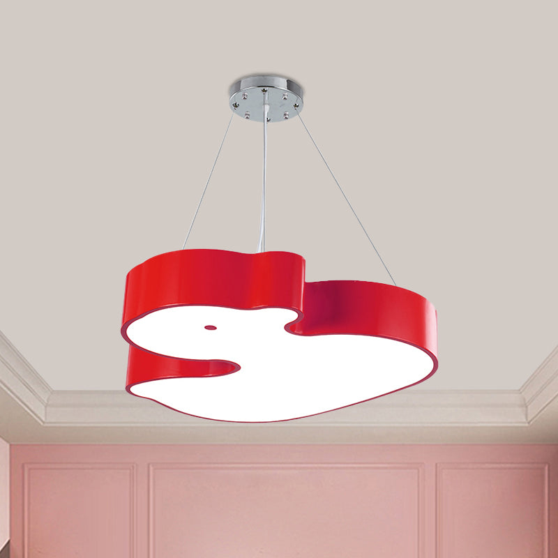Duck Chandelier Pendant Light Cartoon Acrylic LED Lamp Kit - Rebooters