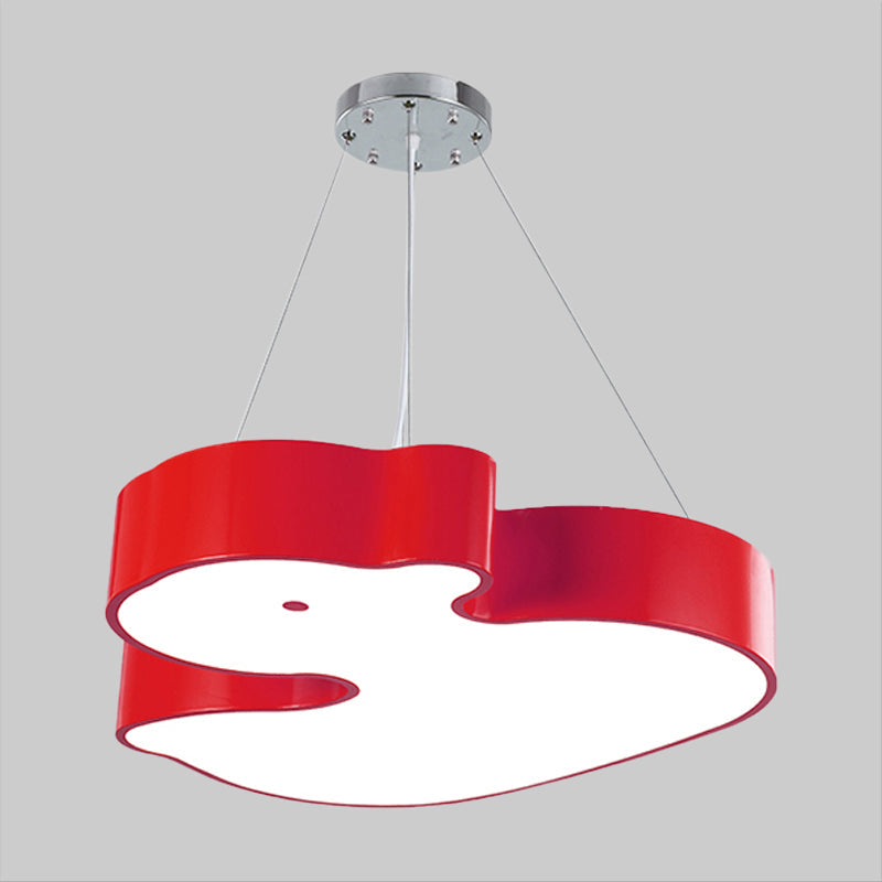 Duck Chandelier Pendant Light Cartoon Acrylic LED Lamp Kit - Rebooters