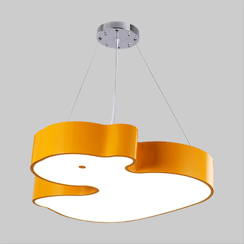 Duck Chandelier Pendant Light Cartoon Acrylic LED Lamp Kit - Rebooters