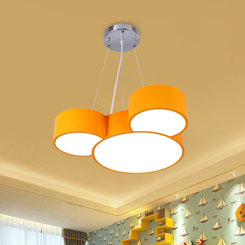 Mouse Head Hanging Chandelier Cartoon Acrylic LED Pendant - Rebooters