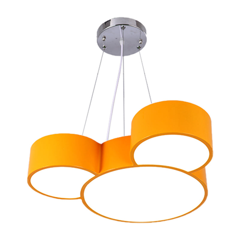 Mouse Head Hanging Chandelier Cartoon Acrylic LED Pendant - Rebooters