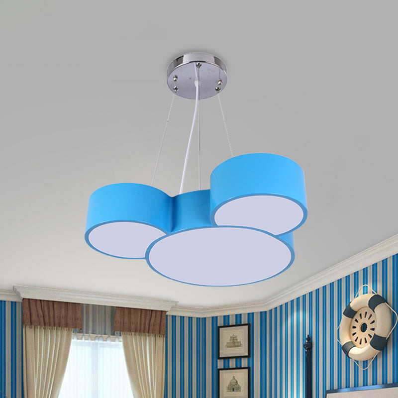 Mouse Head Hanging Chandelier Cartoon Acrylic LED Pendant - Rebooters