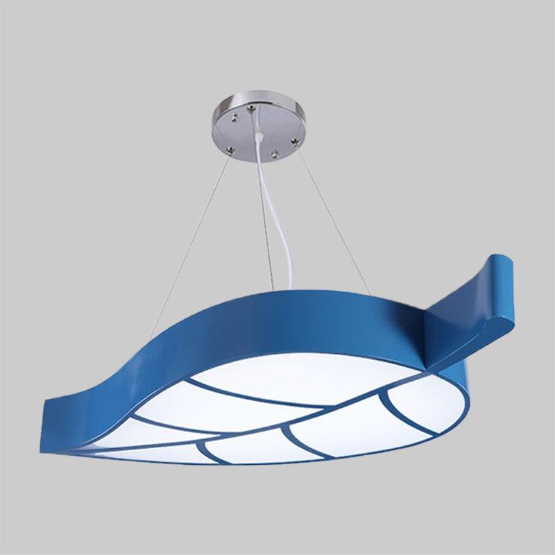 Acrylic Leave Hanging Chandelier Modern Style LED Pendant Light Kit - Rebooters