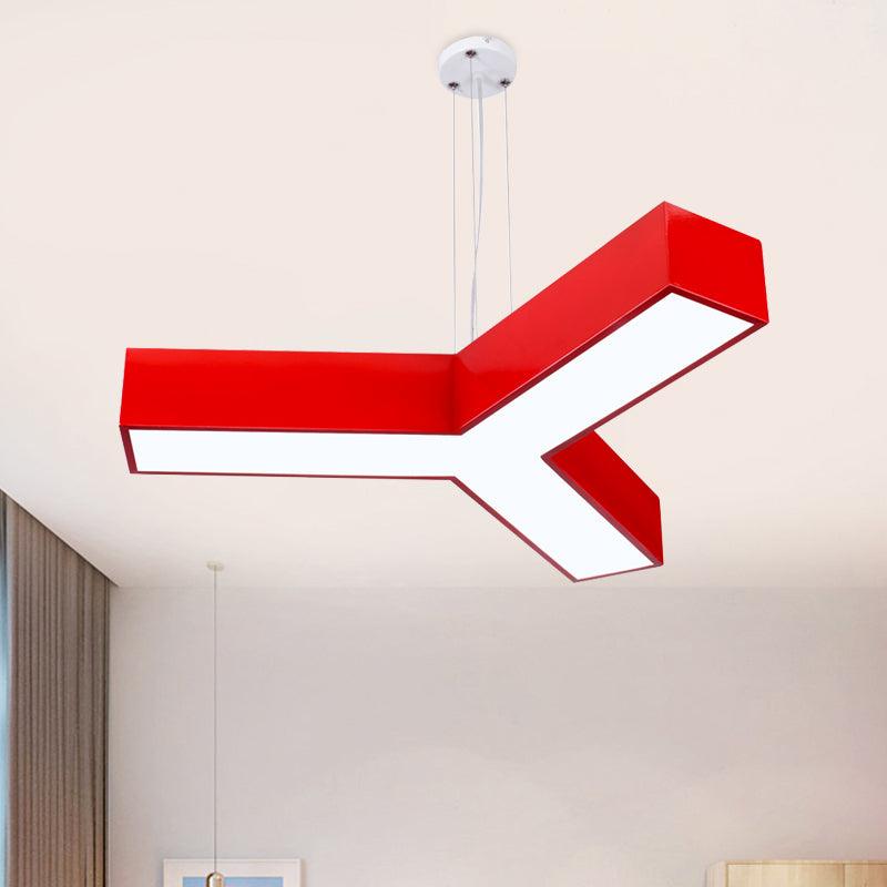 Acrylic Y-Shape Chandelier Lighting Creative LED Pendant for Restaurant - Rebooters