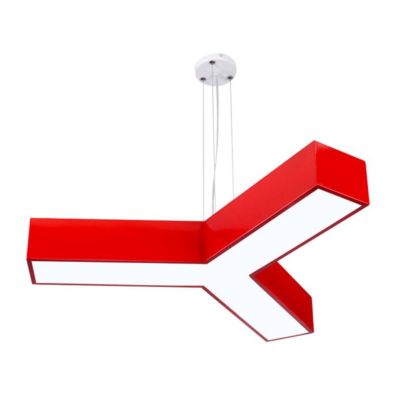 Acrylic Y-Shape Chandelier Lighting Creative LED Pendant for Restaurant - Rebooters