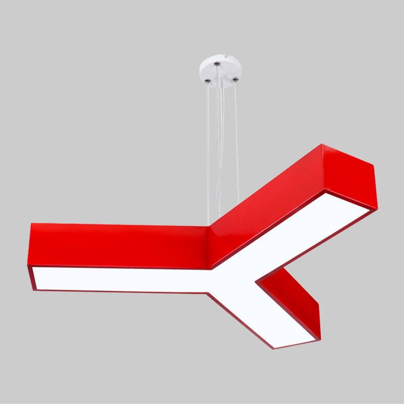 Acrylic Y-Shape Chandelier Lighting Creative LED Pendant for Restaurant - Rebooters