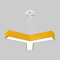 Acrylic Y-Shape Chandelier Lighting Creative LED Pendant for Restaurant - Rebooters