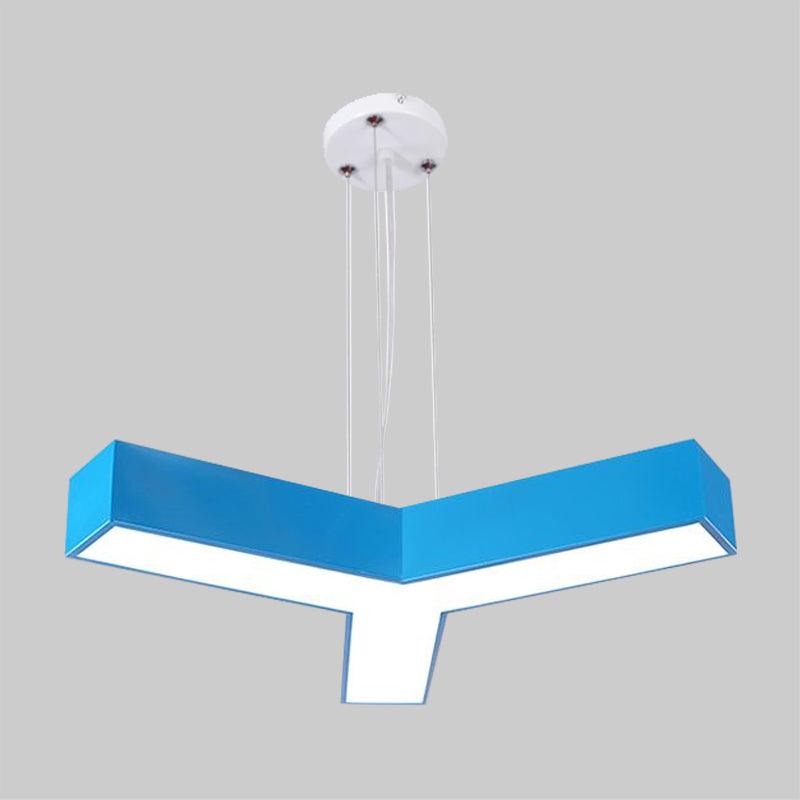 Acrylic Y-Shape Chandelier Lighting Creative LED Pendant for Restaurant - Rebooters