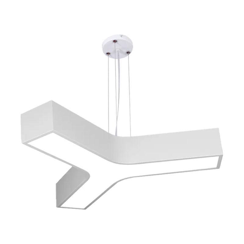 Acrylic Y-Shape Chandelier Lighting Creative LED Pendant for Restaurant - Rebooters