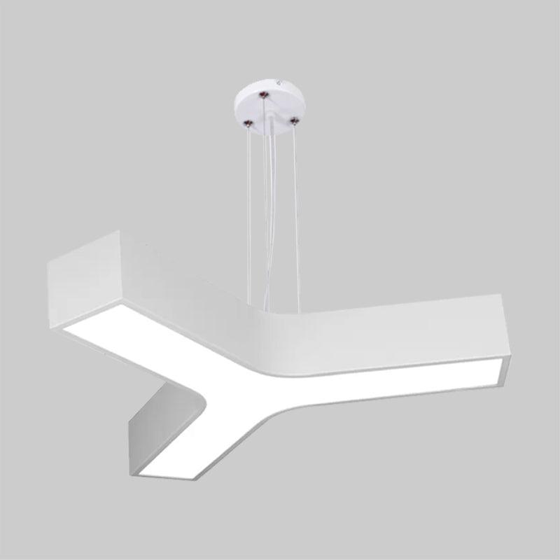 Acrylic Y-Shape Chandelier Lighting Creative LED Pendant for Restaurant - Rebooters