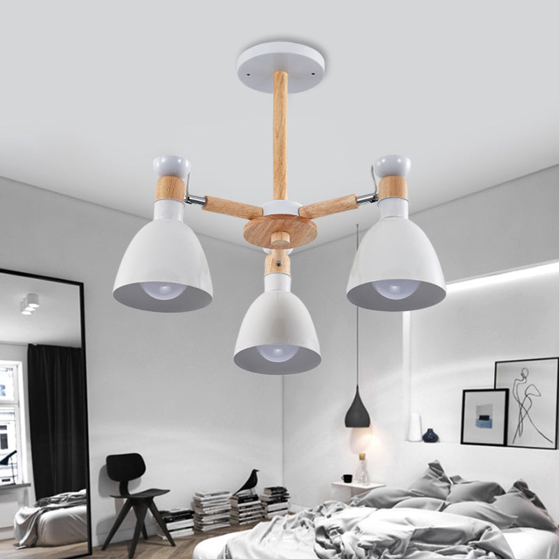 Chic Modern Hanging Pendant Lights for Kid Bedroom 3 Bulbs - Rebooters