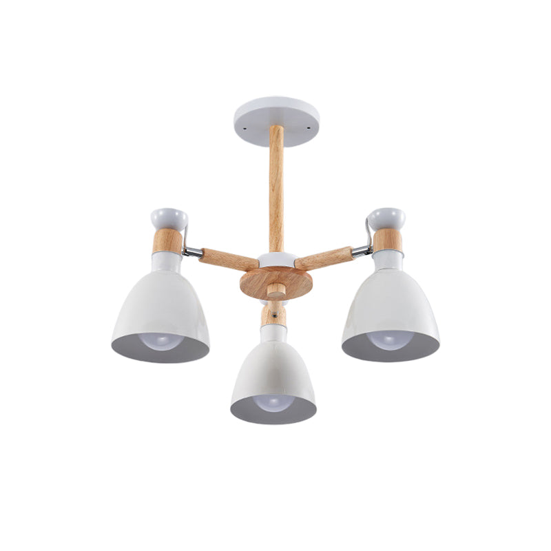 Chic Modern Hanging Pendant Lights for Kid Bedroom 3 Bulbs - Rebooters