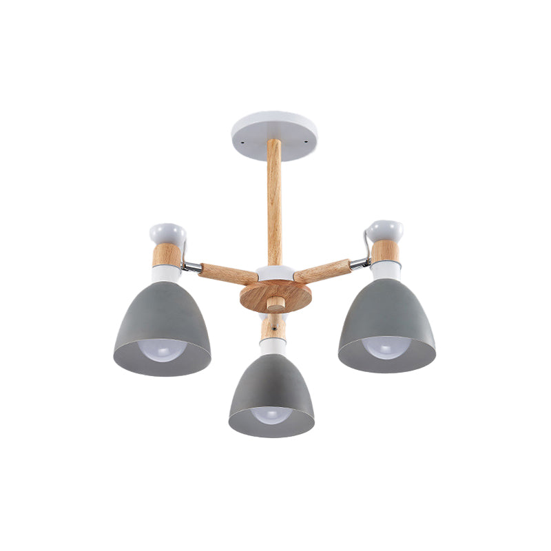 Chic Modern Hanging Pendant Lights for Kid Bedroom 3 Bulbs - Rebooters