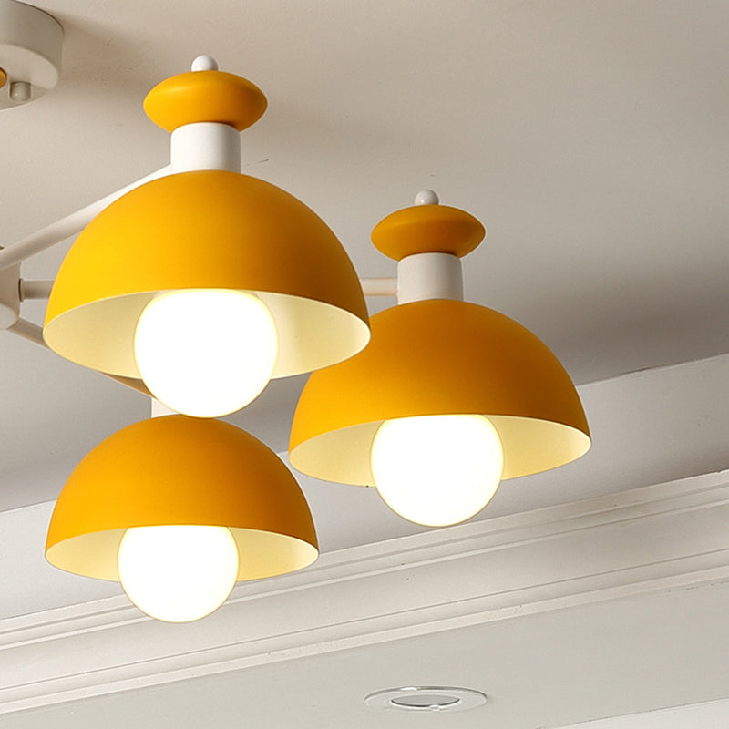 Conical Shade Dining Room Hanging Ceiling Lamp Metal Art Deco - Rebooters
