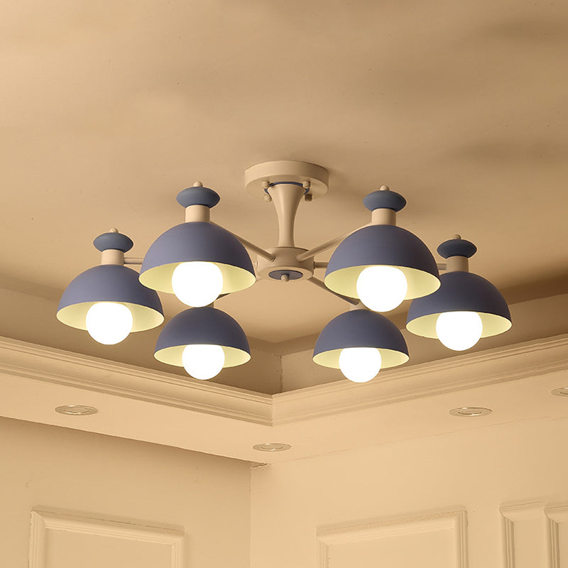 Conical Shade Dining Room Hanging Ceiling Lamp Metal Art Deco - Rebooters
