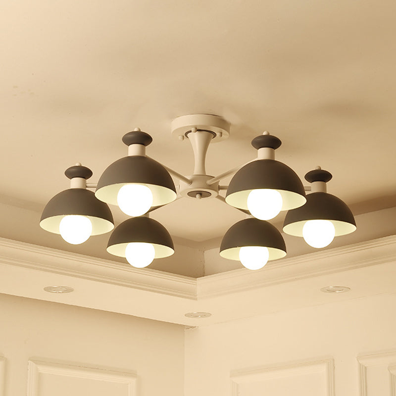 Conical Shade Dining Room Hanging Ceiling Lamp Metal Art Deco - Rebooters