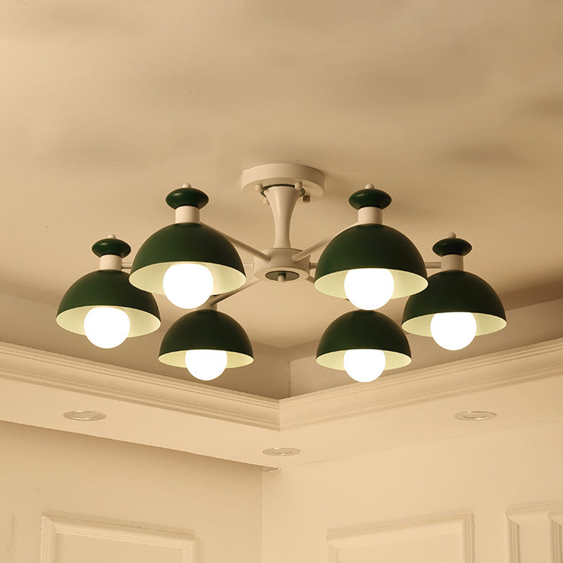 Conical Shade Dining Room Hanging Ceiling Lamp Metal Art Deco - Rebooters