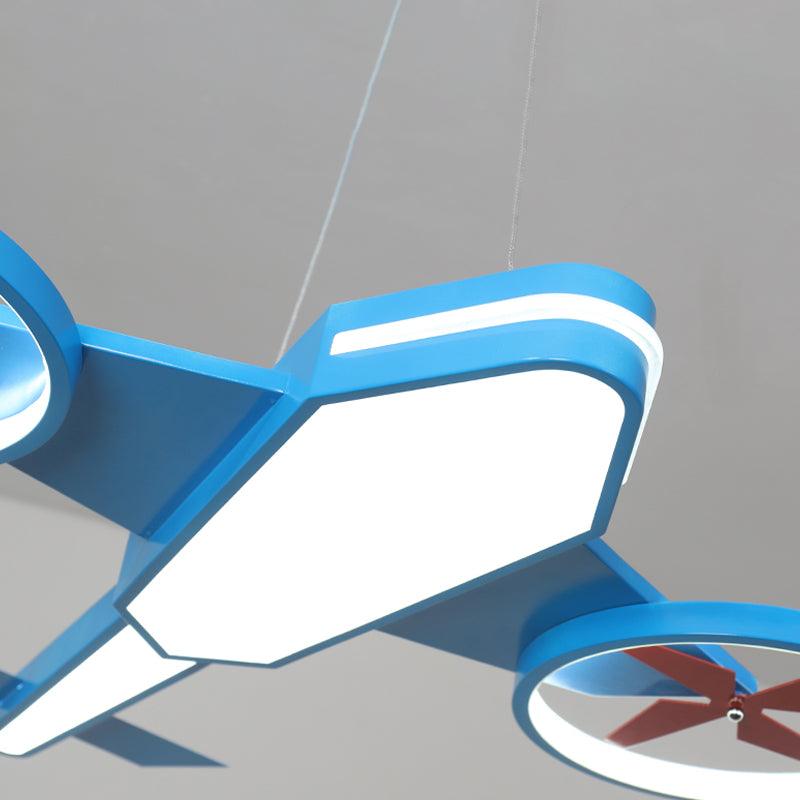 Acrylic Slim Panel Plane Pendant Light for Kids Bedroom - Rebooters
