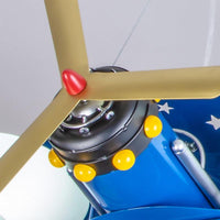 6 Bulbs Propeller Plane Suspension Light for Cloth Shop - Rebooters