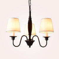 3/6/8 Lights Ceiling Light Minimalistic Fabric Chandelier - Rebooters