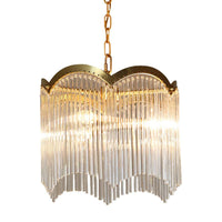 3/6 Heads Kitchen Hanging Chandelier Modern Gold Ceiling Lamp - Rebooters