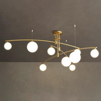 3-Layered Bedroom Chandelier Metallic 6/9-Light Lamp Black Gold - Rebooters