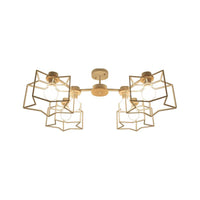6-Light Bedroom Hanging Chandelier Cartoon White Lamp - Rebooters
