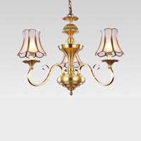 3/5/6 Lights Chandelier Light Traditional Bedroom Ceiling Lamp - Rebooters