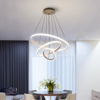 3/4-Tier Pendant Chandelier Minimalist Acrylic LED Light - Rebooters