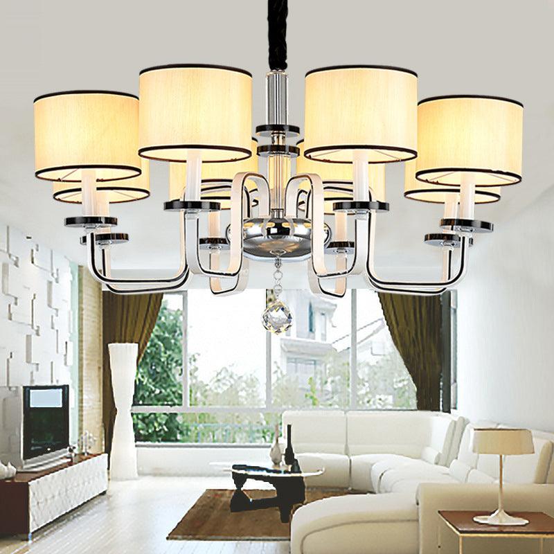 4/6/8 Heads Ceiling Chandelier Modern Living Room Pendant - Rebooters