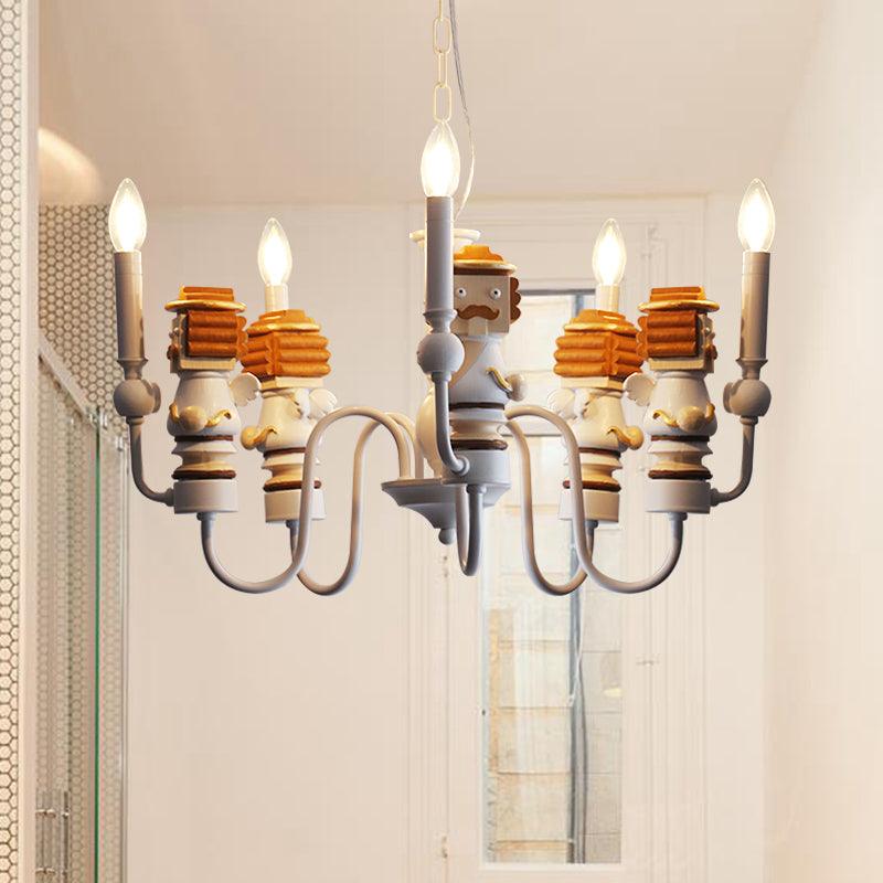 Cartoon Man Dining Room Hanging Lights Metal Pendant Light - Rebooters