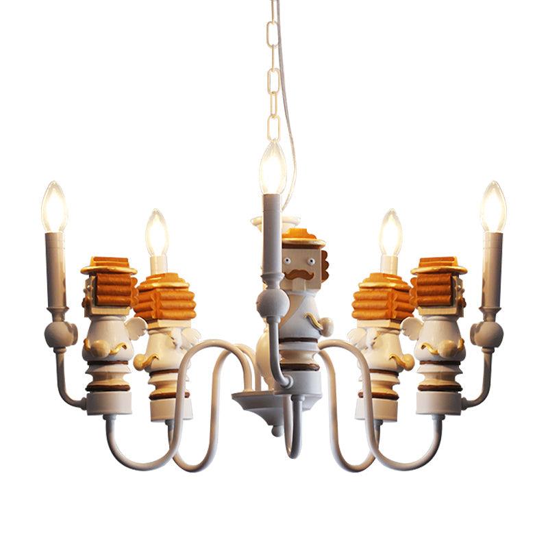 Cartoon Man Dining Room Hanging Lights Metal Pendant Light - Rebooters