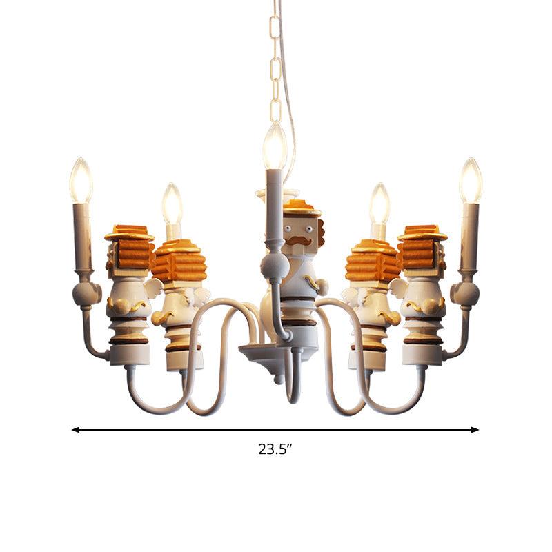 Cartoon Man Dining Room Hanging Lights Metal Pendant Light - Rebooters