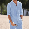 Men's Summer 2-Piece Cotton Set for Comfort and Style Rebooters mens 2 piece set