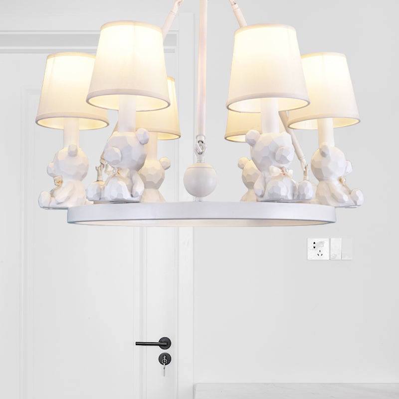 Nordic Hanging Light Fixtures with Tapered Shade Chandelier - Rebooters