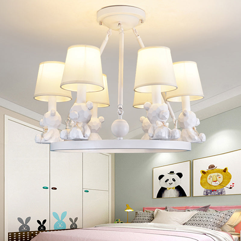 Nordic Hanging Light Fixtures with Tapered Shade Chandelier - Rebooters